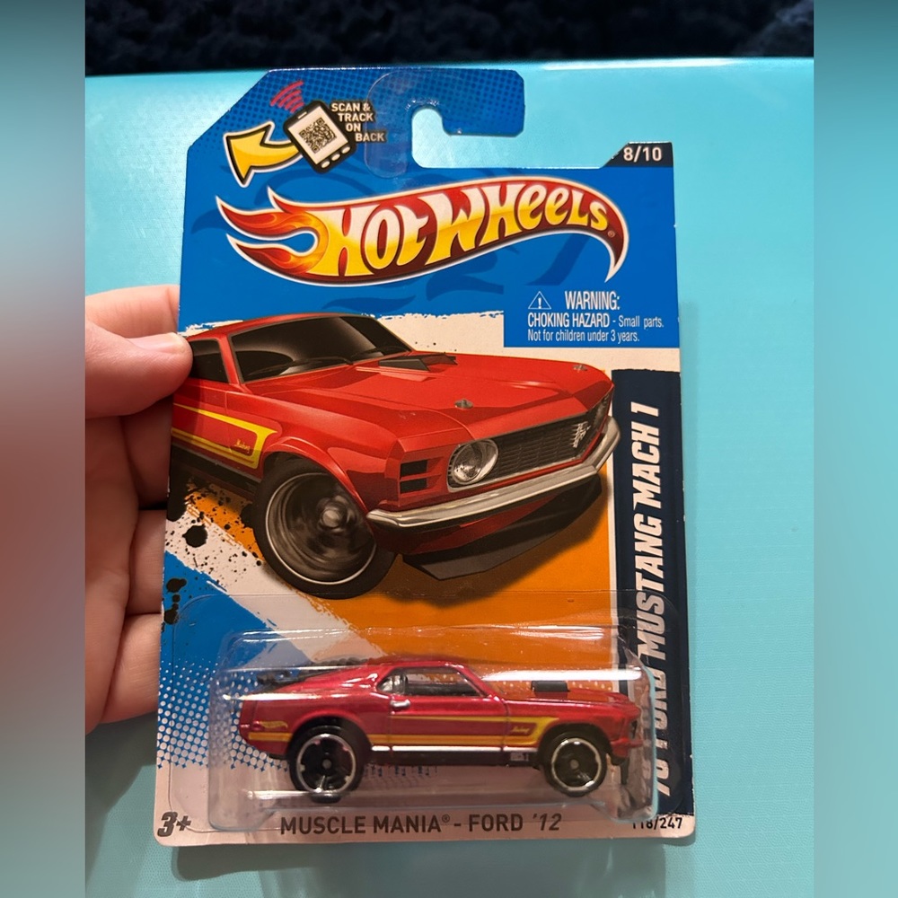 Hotwheels 70 Ford Mustang Mach 1‎ muscle mania
